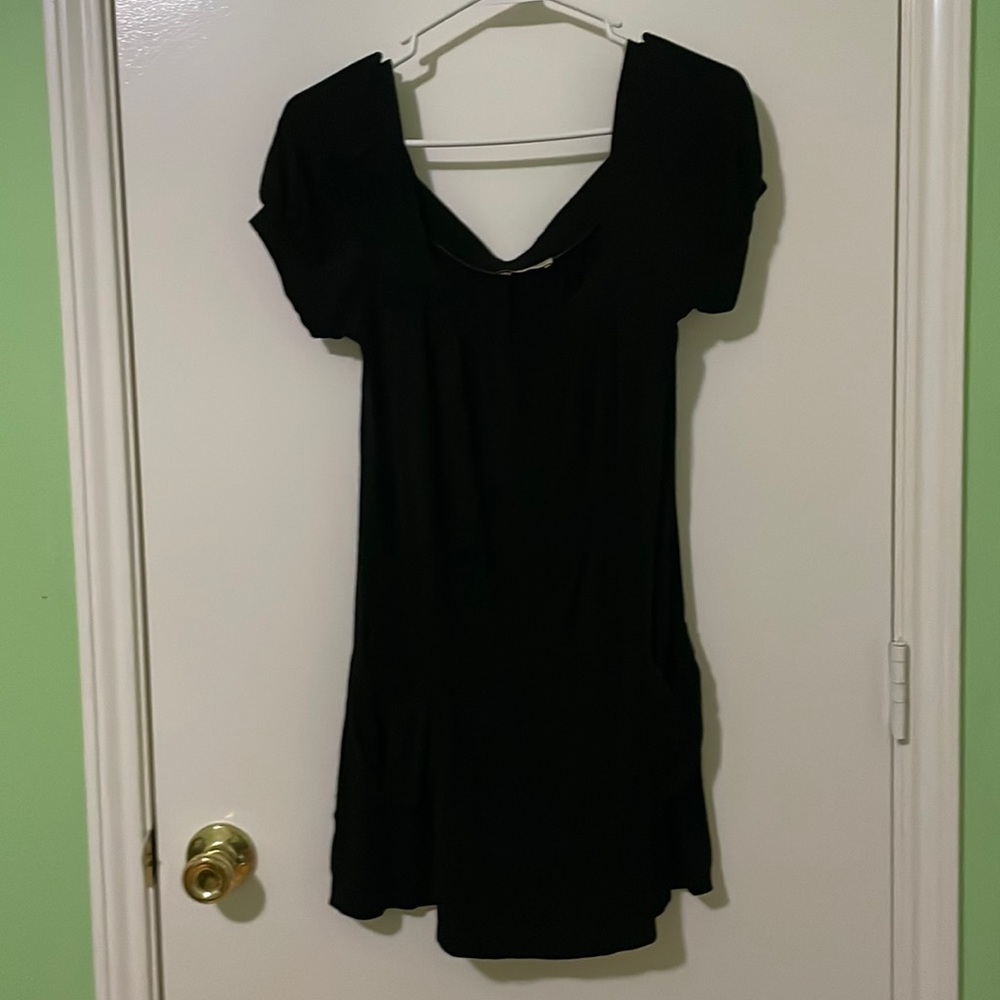 black dress